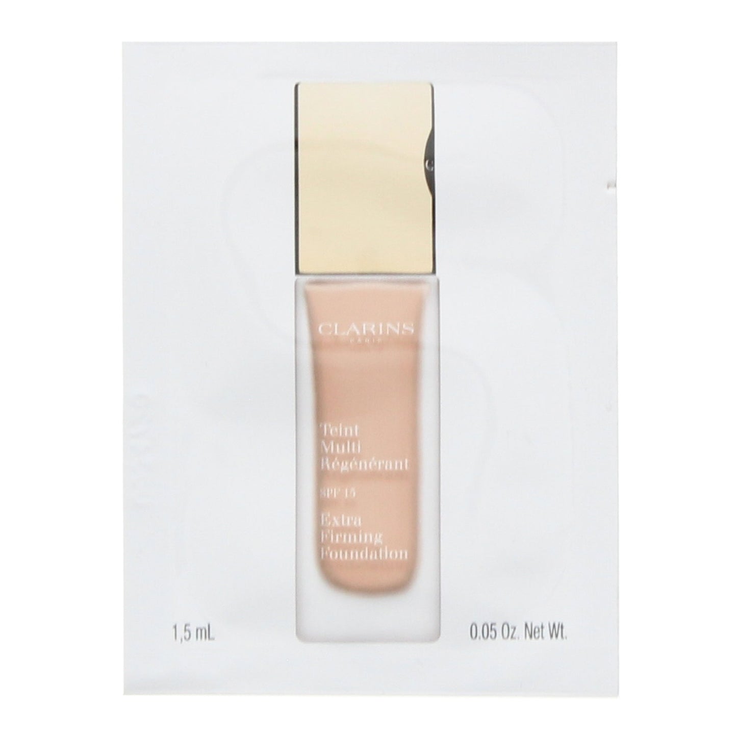 Clarins, Everlasting, Hydrating, Compact Foundation, 112, Amber, SPF 15, 1.5 ml *Sample