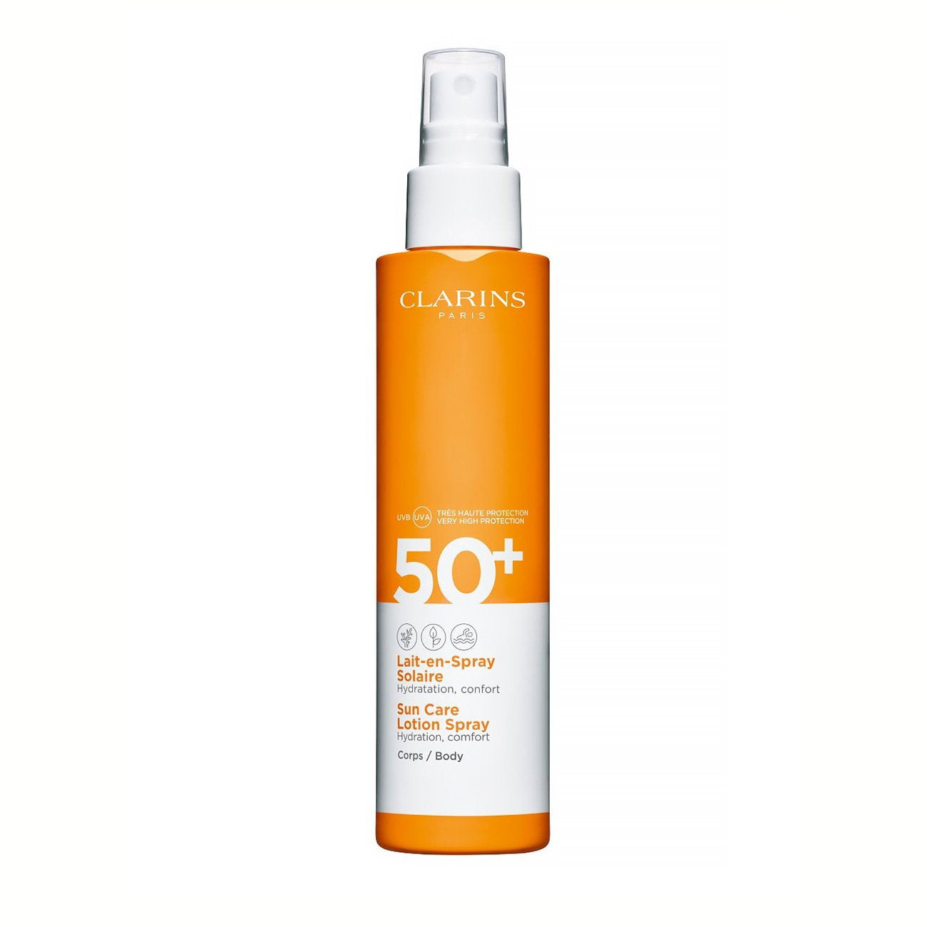 Clarins, Sun Care, High Protection, Before Sun, Body Lotion, SPF 50, 50 ml