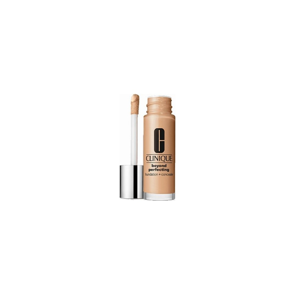 Clinique, Beyond Perfecting, Paraben-Free, Matte Finish, Liquid Foundation & Concealer 2-In-1, 07, Cream