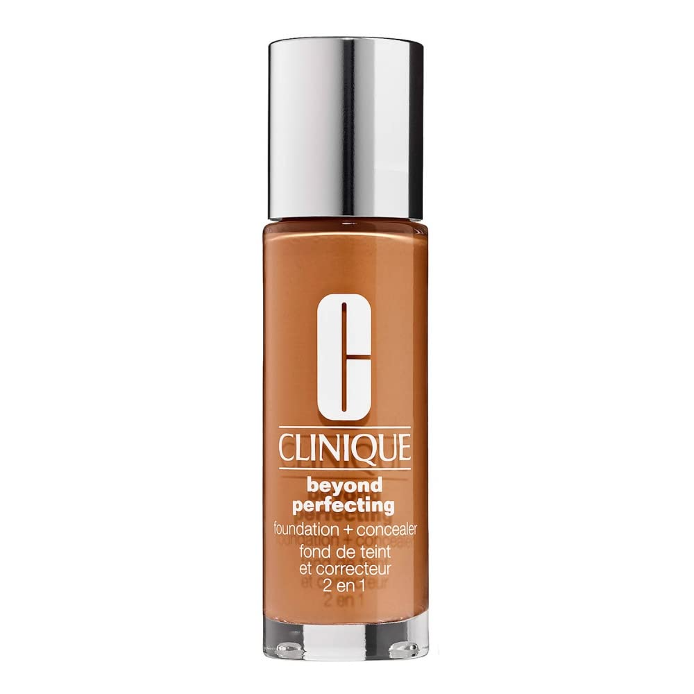 Clinique, Beyond Perfecting, Paraben-Free, Matte Finish, Liquid Foundation & Concealer 2-In-1, 23, Ginger, 30