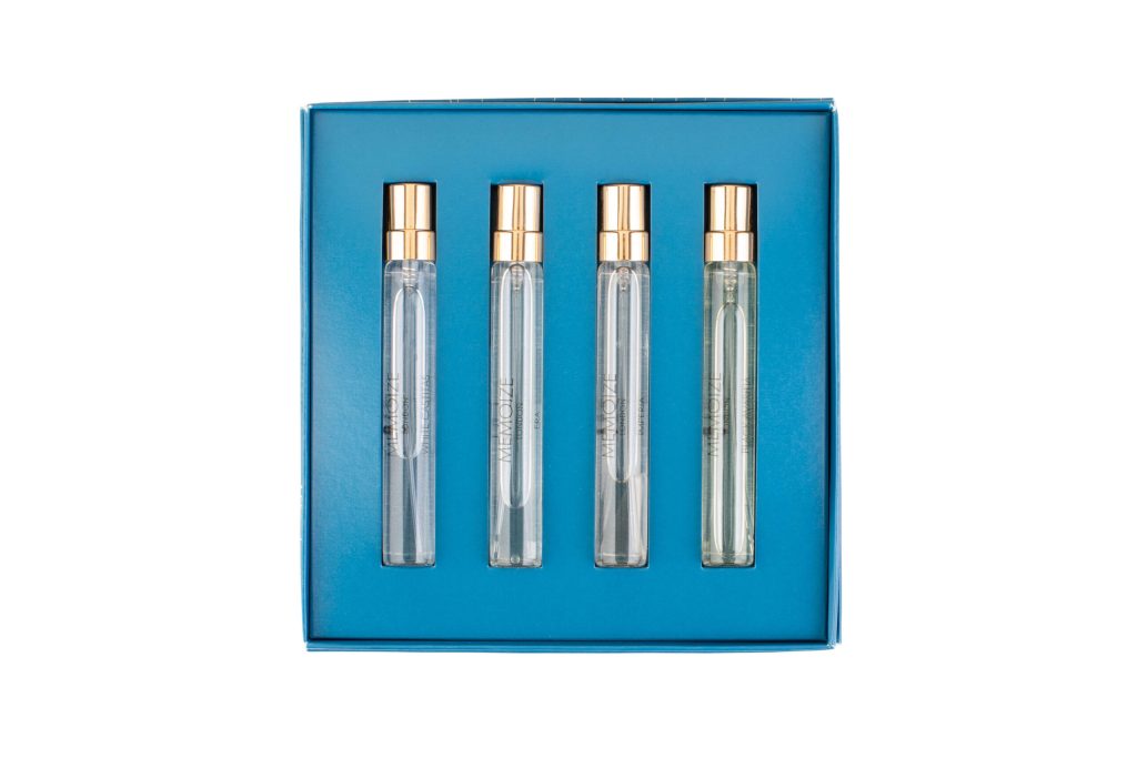 Collection I Set Memoize: White Castitas, Extrait De Parfum, Unisex, 7.5 ml + Era, Extrait De Parfum, Unisex, 7.5 ml + Imperia, Extrait De Parfum, Unisex, 7.5 ml + Black Avaritia, Eau De Parfum, Unisex, 7.5 ml