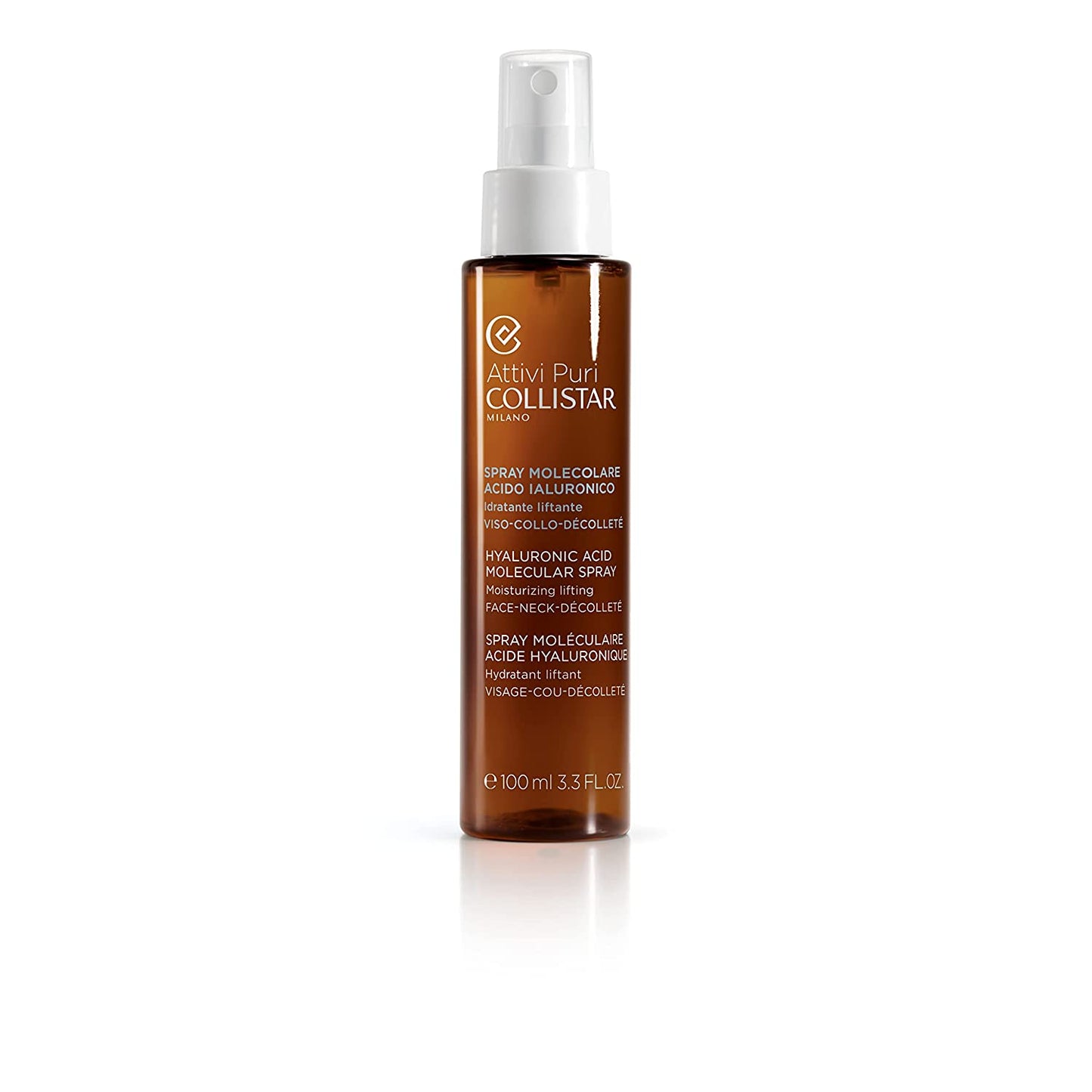 Collistar, Pure Actives, Hyaluronic Acid, Vitalizing, Day & Night, Eye Spray, 15 ml