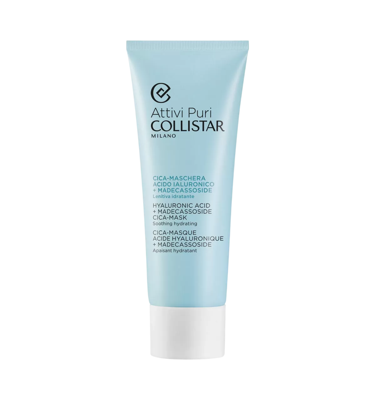 Collistar, Hyaluronic Acid + Madecassoside Cica-Mask, Hydrating, Cream Mask, For Face, 75 ml