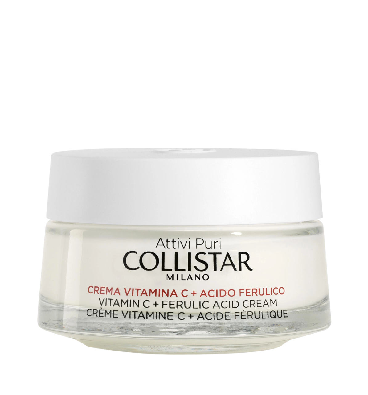 Collistar, Pure Actives, Vitamin C & Feluric Acid, Radiant/Hydrated & Revitalized, Day, Cream, For Face, 50 ml