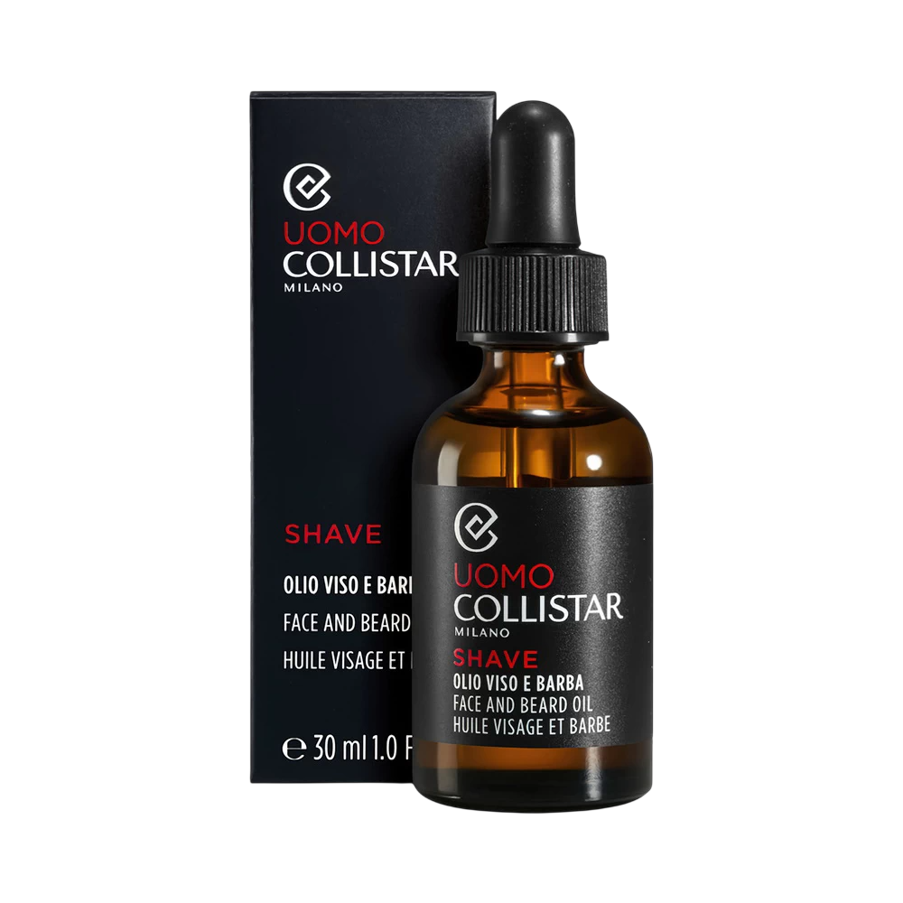 Collistar, Uomo, Hydrating, Oil, For Face & Beard, 30 ml