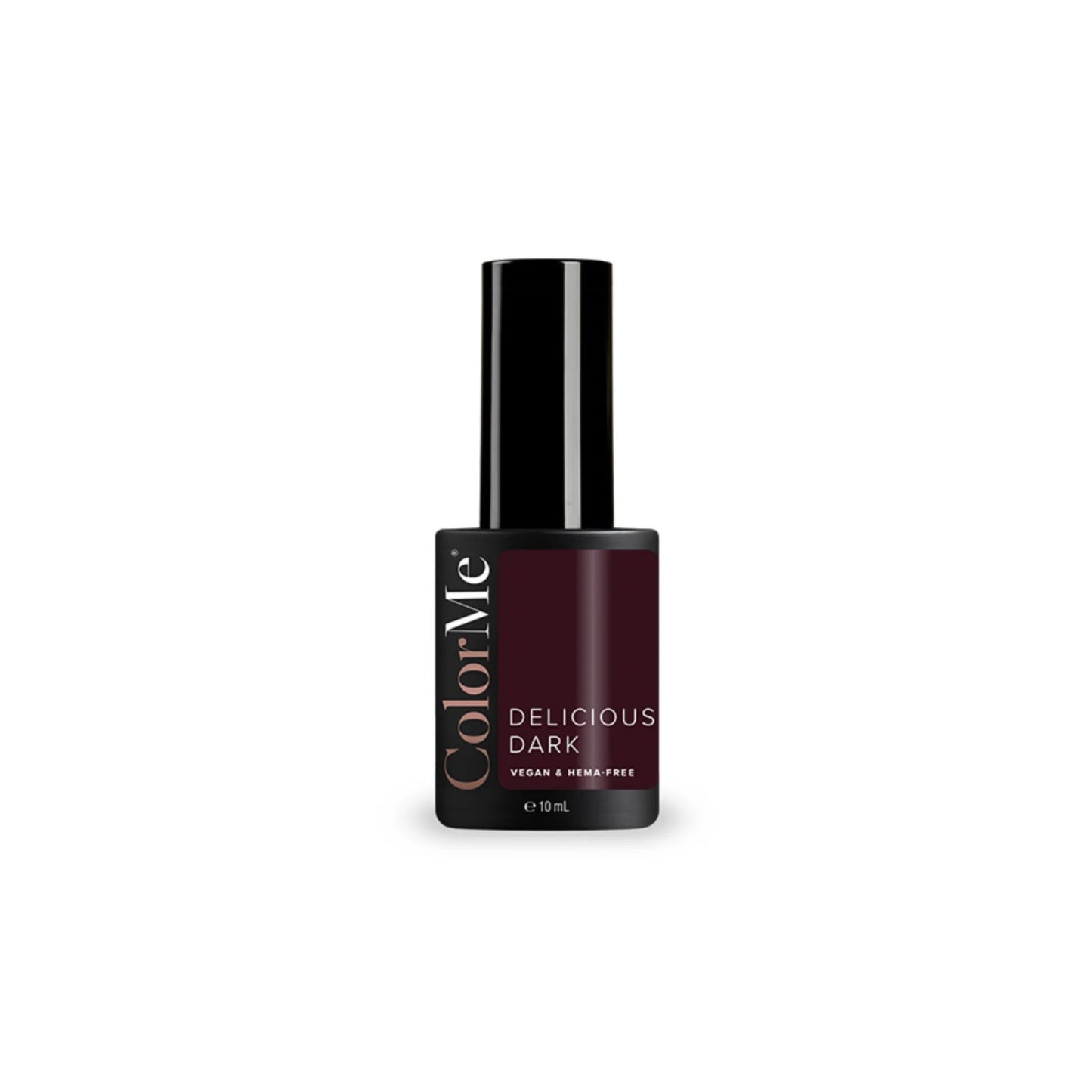 ColorMe Cosmetics, Delicious Dark, Gel, Semi-Permanent Nail Polish, 10 ml