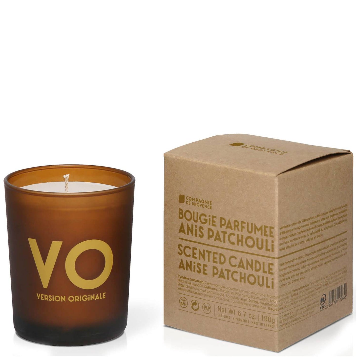 Compagnie De Provence, Anise Patchouli, Scented Candle, 190 g - view 2
