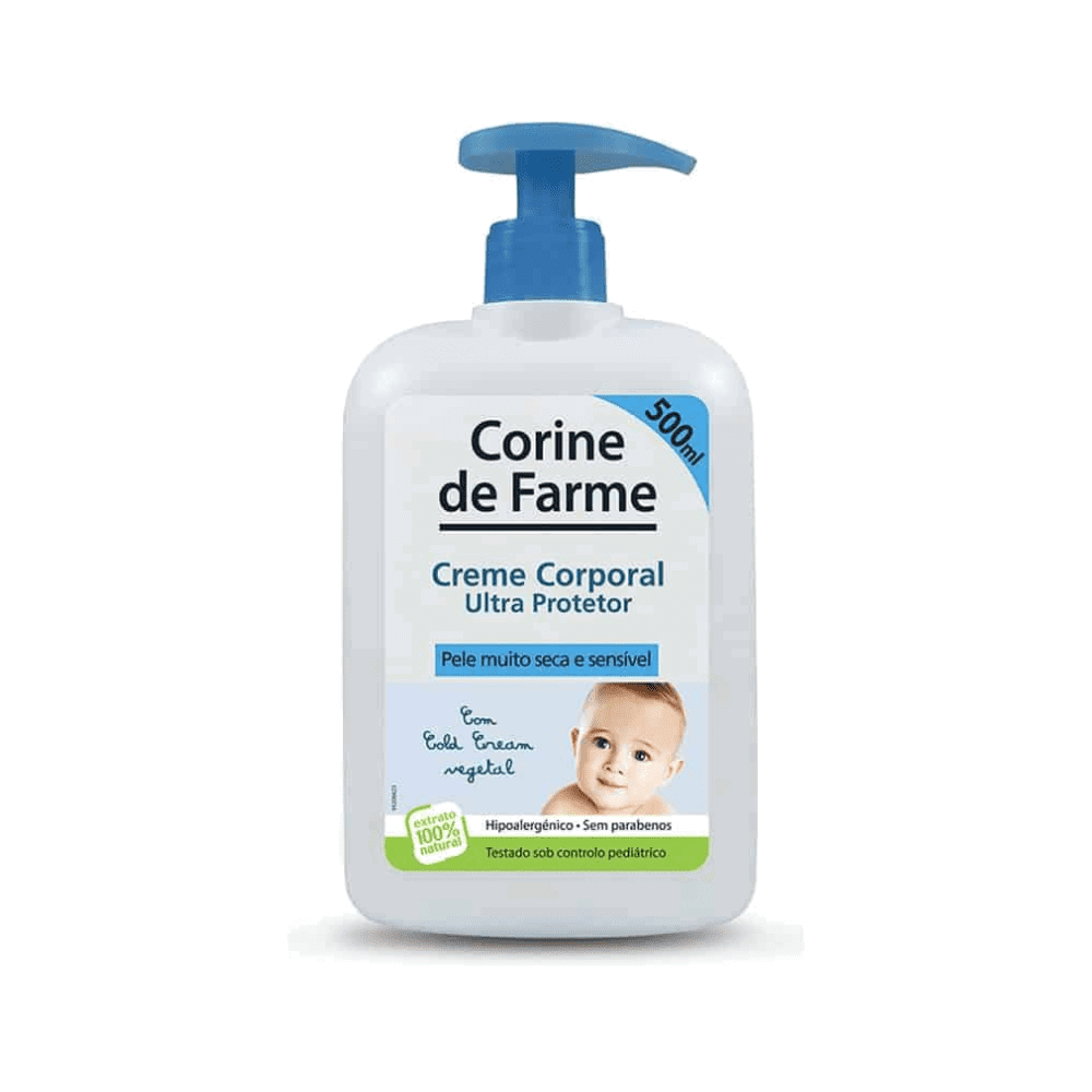 Corine De Farme, Baby, Hypoallergenic, Protective, Body Cream, Body, 500 ml *Tester