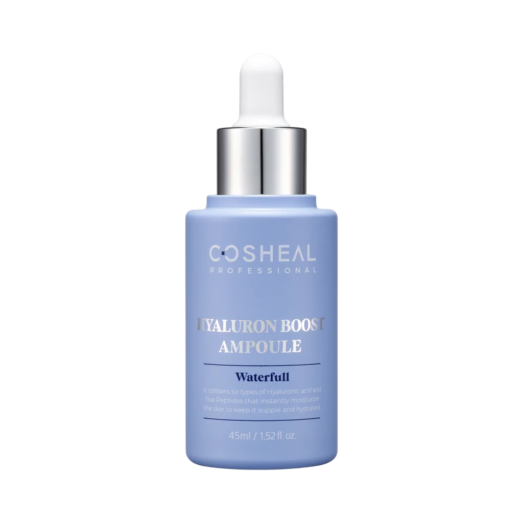 Cosheal, Hyaluron Boost Ampoule, Hyaluronic Acid, Anti-Aging & Hydrating, Serum, For Face, 45 ml