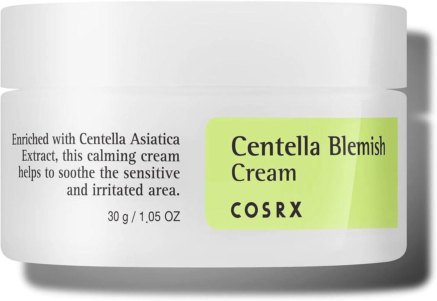 Cosrx, Centella Blemish, Hydrating, Calming & Soothing, Daily, Cream, For Face, 30 ml