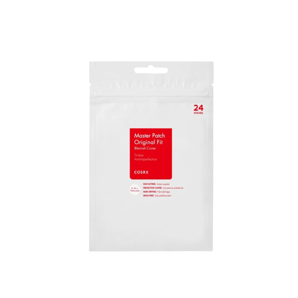 Cosrx, Master Patch Original Fit, Anti-Acnee, Local Treatment Patch, For Face, 24 pcs