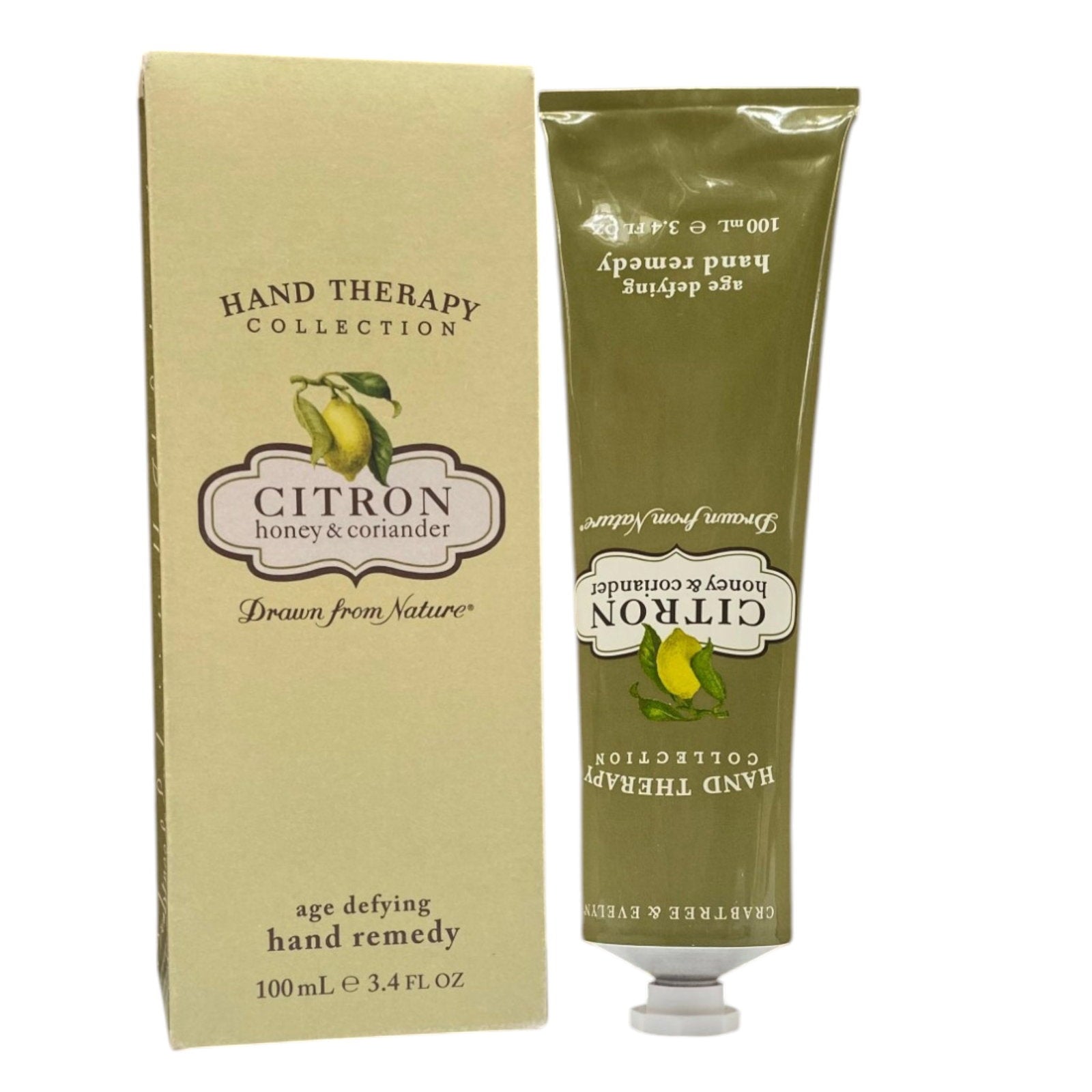 Crabtree & Evelyn, Citron, Honey & Coriander, Age-Defying, Hand Cream, 100 g - view 2