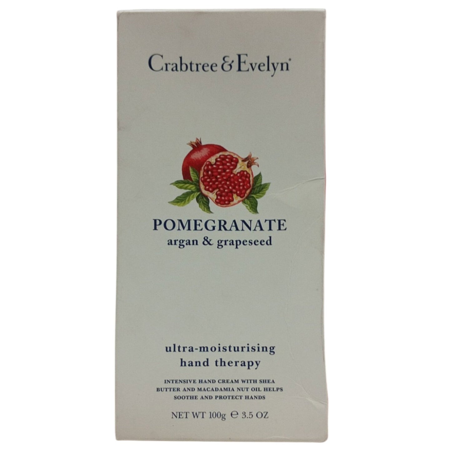 Crabtree & Evelyn, Pomegranate, Argan & Grapeseed, Ultra-Moisturising, Hand Cream, 100 g *Tester - view 2