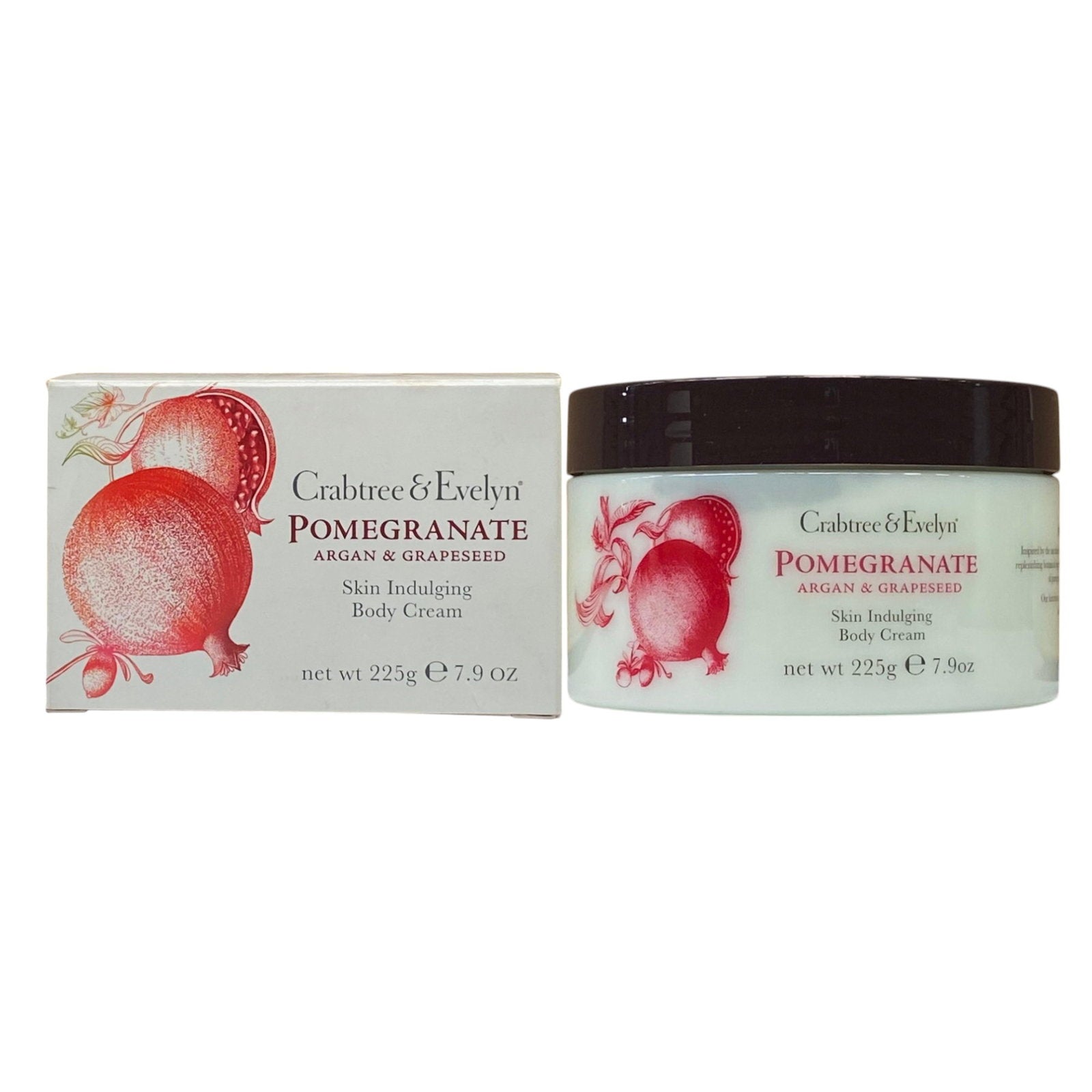 Crabtree & Evelyn, Pomegranate & Argan, Nourishing, Body Cream, 225 ml - view 2