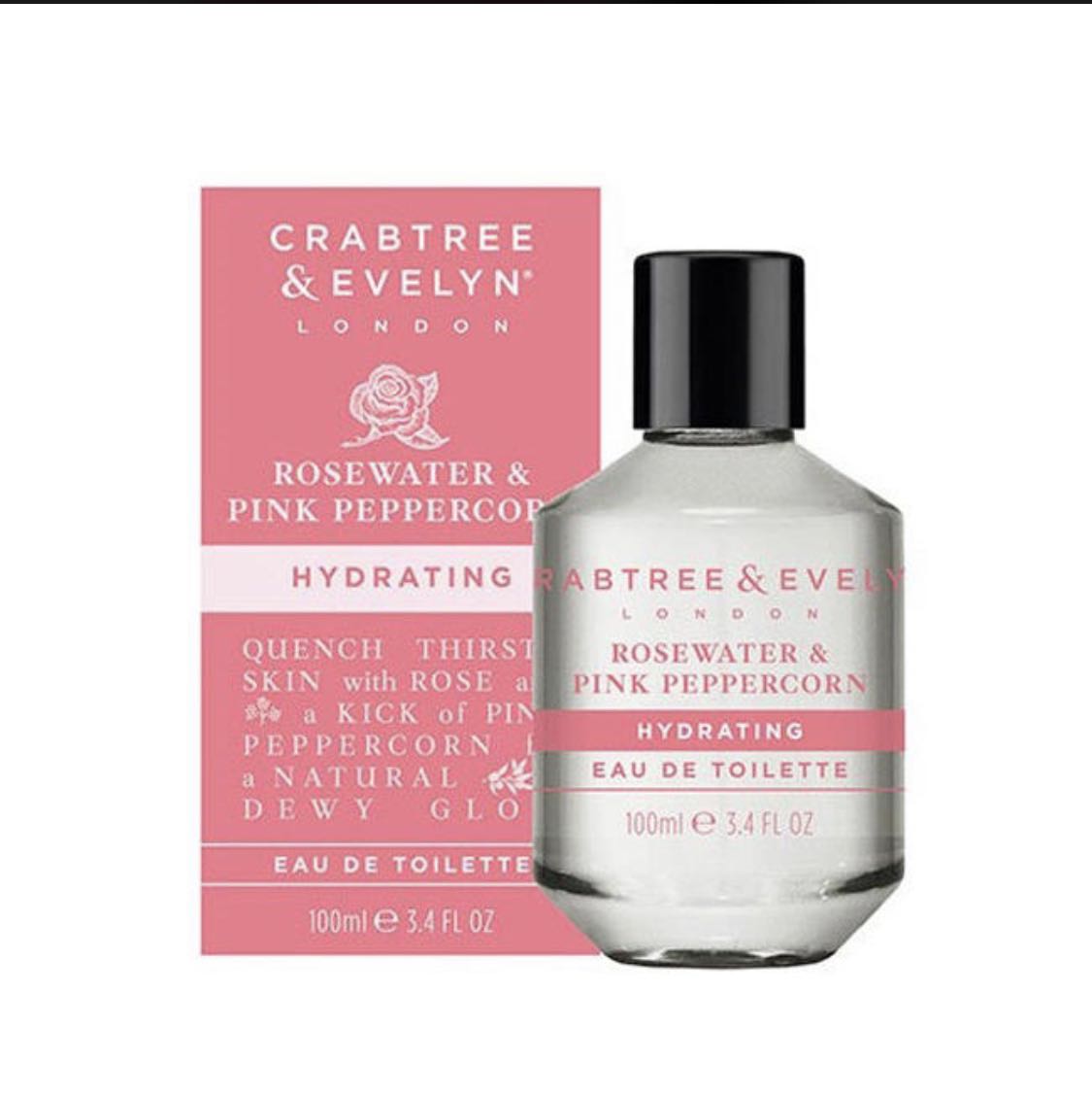 Crabtree & Evelyn, Rosewater & Pink Peppercorn, Eau De Toilette, For Women, 100 ml - view 2