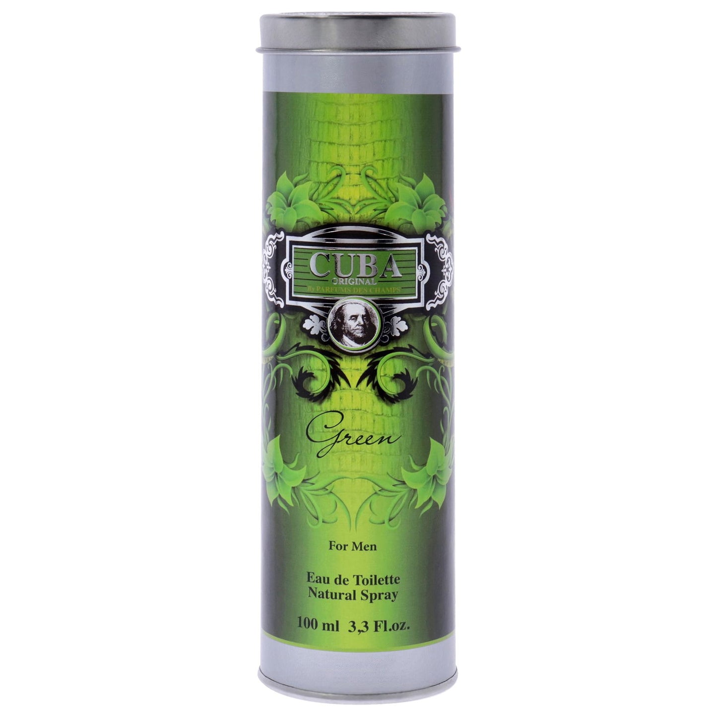 Cuba, Green, Eau De Toilette, For Men, 100 ml