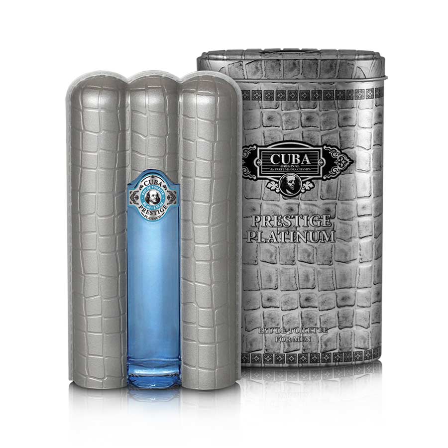 Cuba, Prestige Platinum, Eau De Toilette, For Men, 90 ml