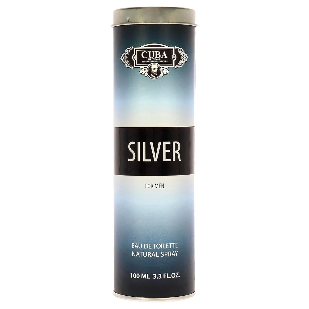 Cuba, Silver, Eau De Toilette, For Men, 100 ml