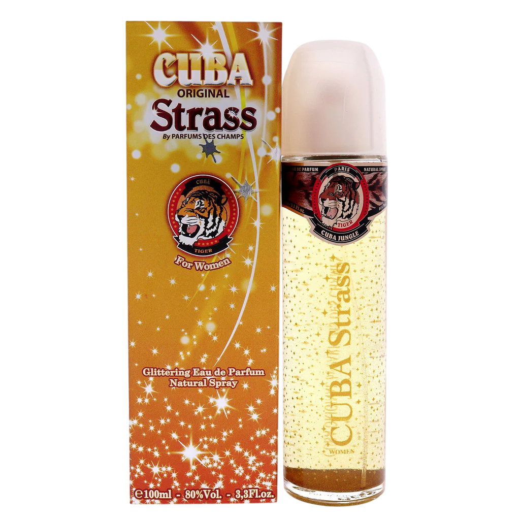 Cuba, Strass Tiger, Eau De Parfum, For Women, 100 ml