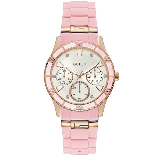 Guess para mujer rosa oro rosa multifunción