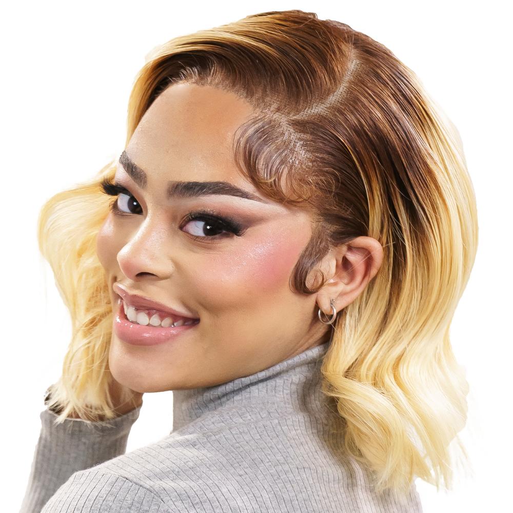 Shortbread 13x4 Transparent Lace Front 100% Human Hair Bob Wig Luxegan