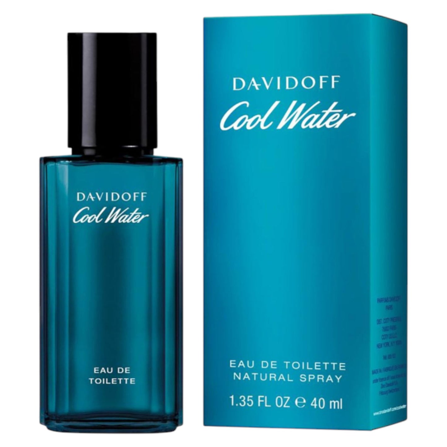 Davidoff, Cool Water, Eau De Toilette, For Men, 40 ml
