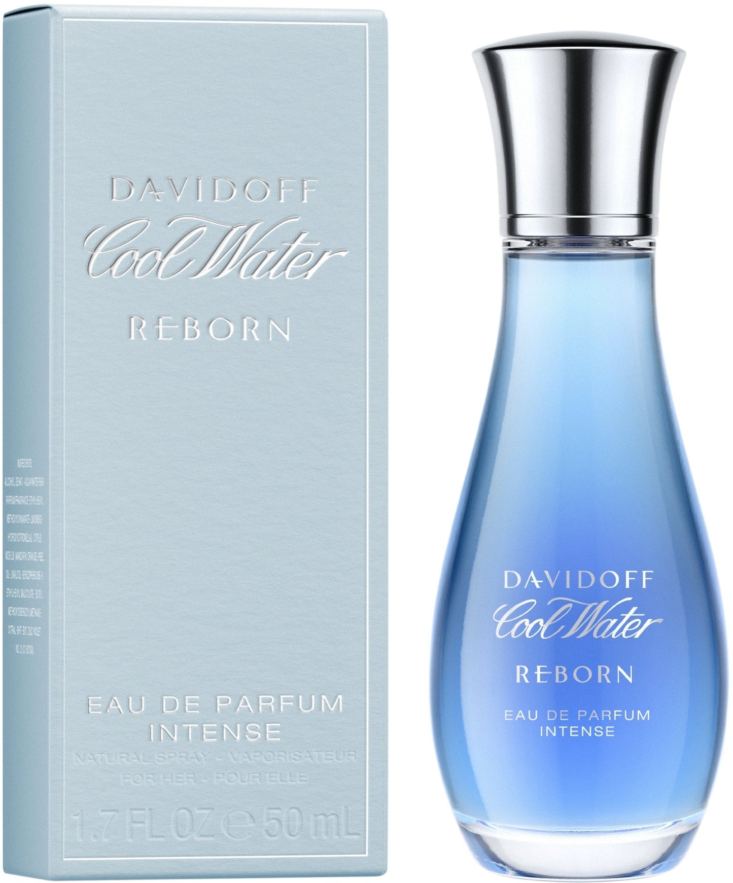 Davidoff, Cool Water Reborn Intense, Eau De Parfum, For Women, 100 ml