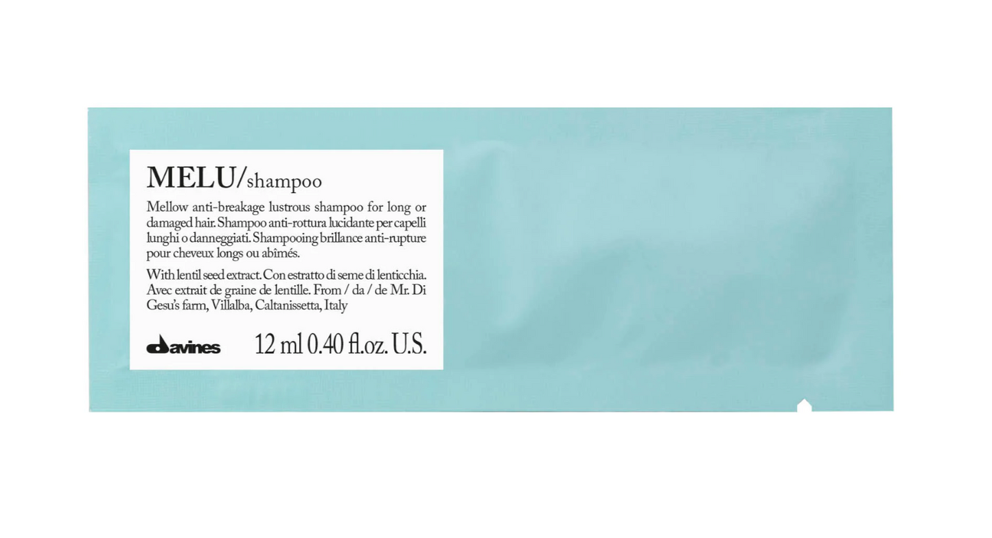 Set, Davines, Melu, Hair Shampoo, Anti-Breakage, 12 pcs, 12 ml