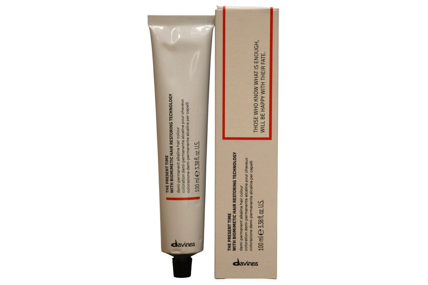 Davines, The Present Time, Demi-Permanent Hair Dye, 7.12 , 100 ml