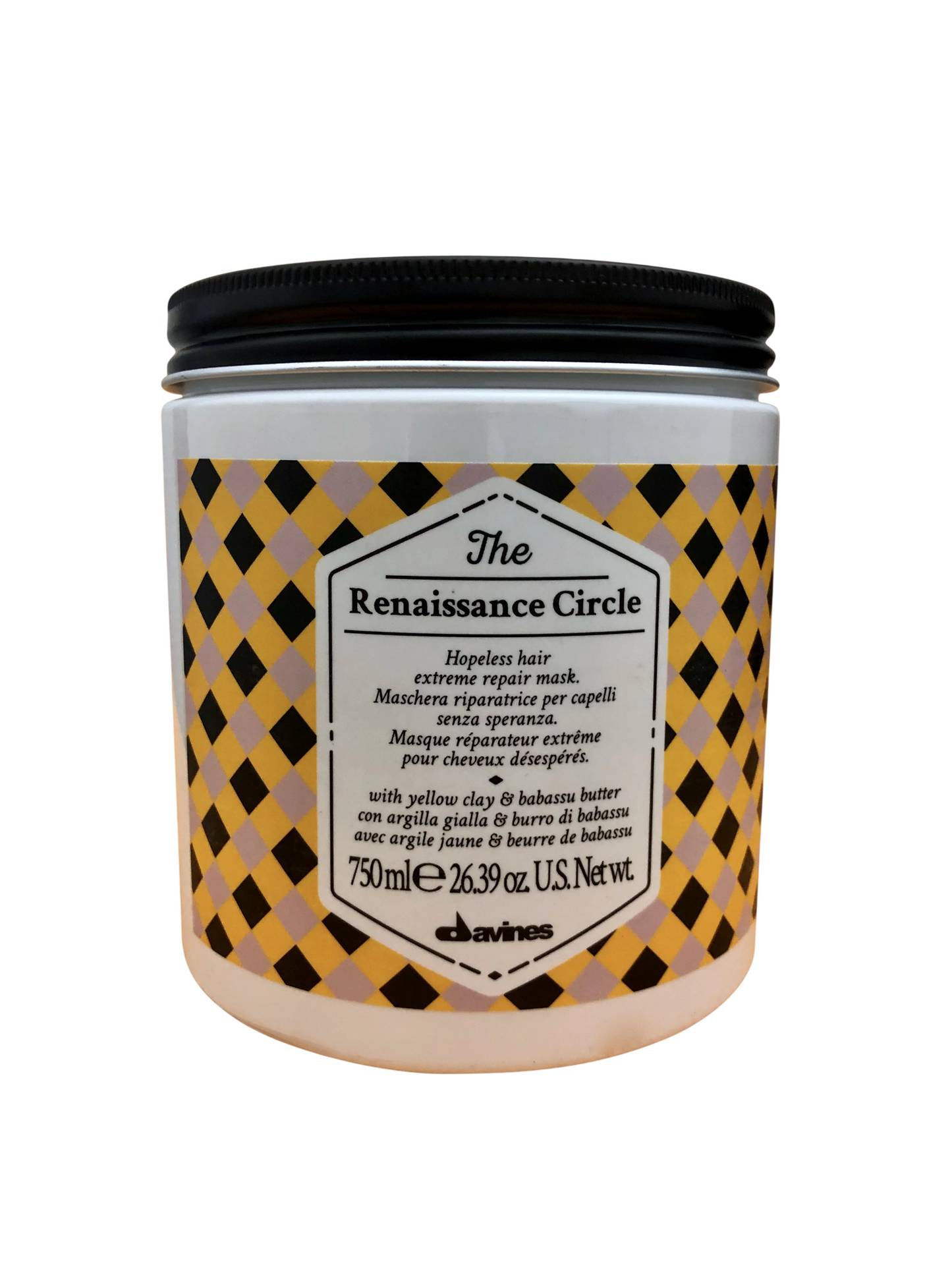 Davines, The Renaissance Circle, Hair Treatment Cream Mask, Repairing, 750 ml