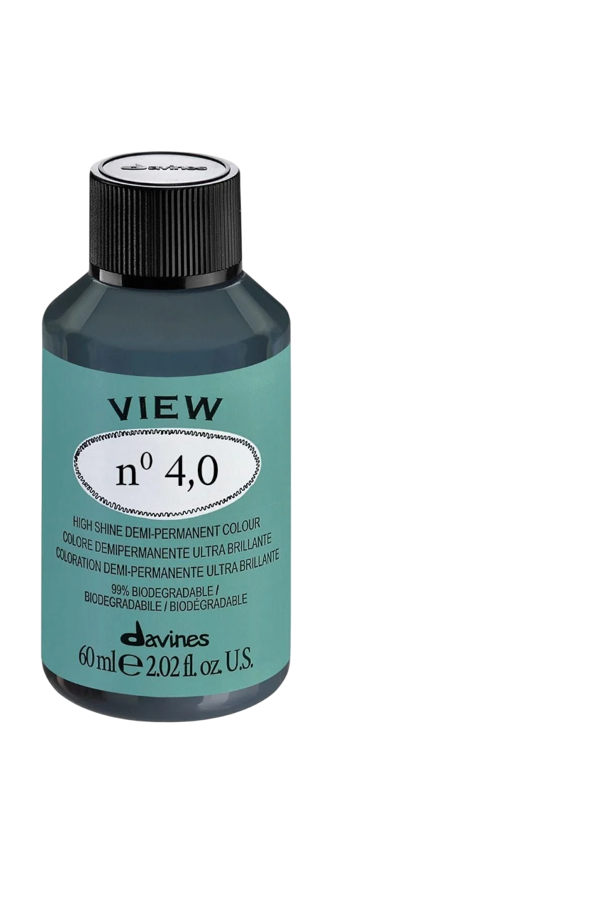 Davines, View, Demi-Permanent Hair Dye, 4.0 , 60 ml