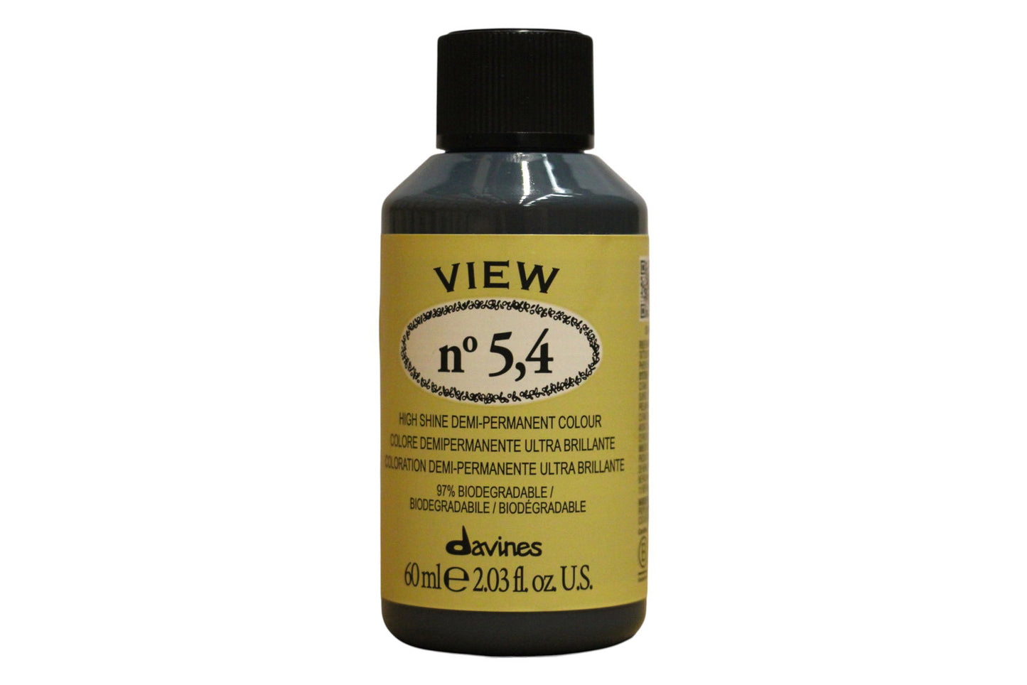 Davines, View, Demi-Permanent Hair Dye, 5.4 , 60 ml