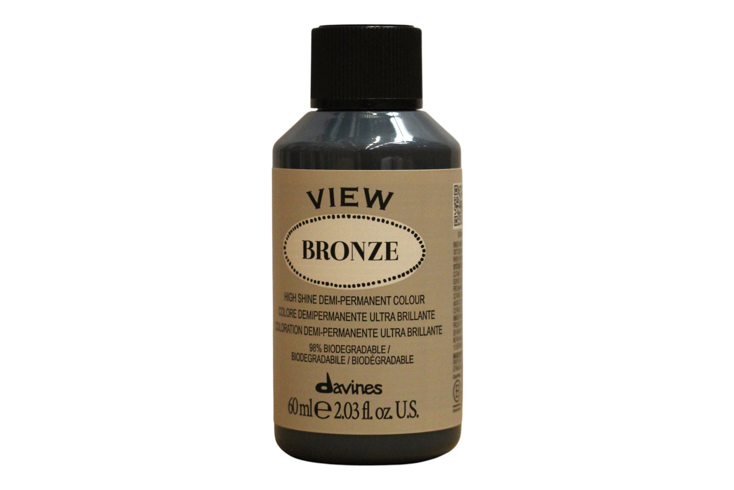 Davines, View, Demi-Permanent Hair Dye,  Bronze, 60 ml