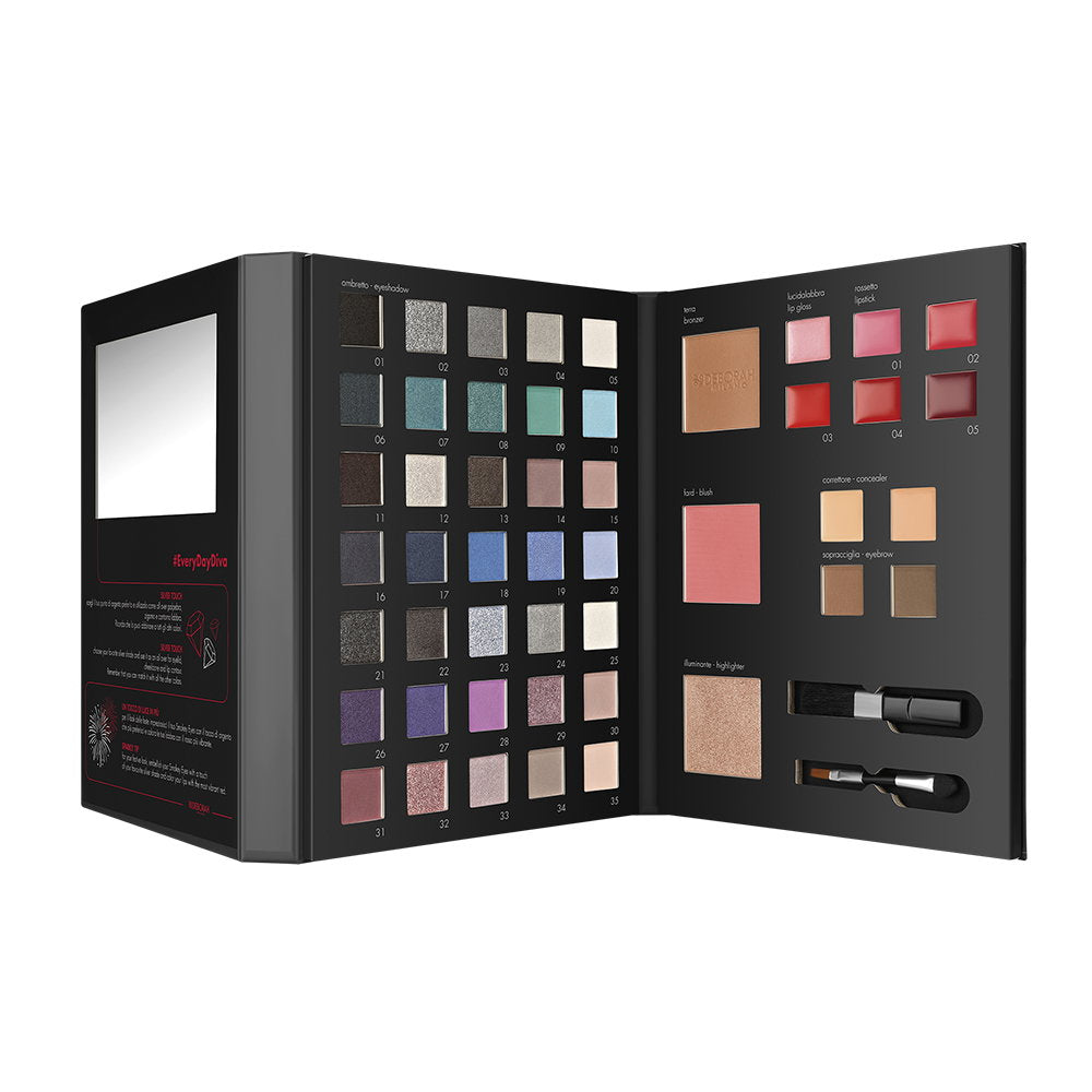 Deborah, Book Vol. 3, Multi-use, Face Palette, 23, 47 Shades