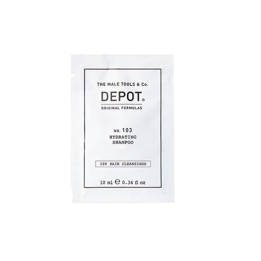Depot, 100 Hair Cleansing No. 103, Pro-Vitamin B5, Hair Shampoo, For Hydration, 10 ml