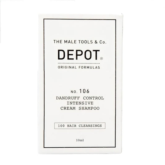 Depot, 100 Hair Cleansing No. 106, Pro-Vitamin B5, Hair Shampoo, Anti-Dandruff, 10 ml