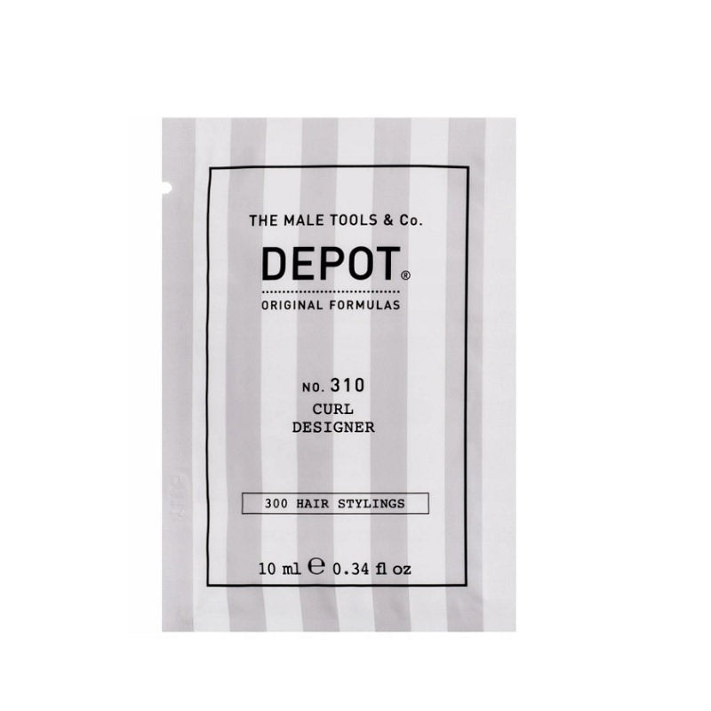 Depot, 300 Hair Stylings No. 310, UV Filter, Hair Styling Cream, Flexible Hold, 10 ml