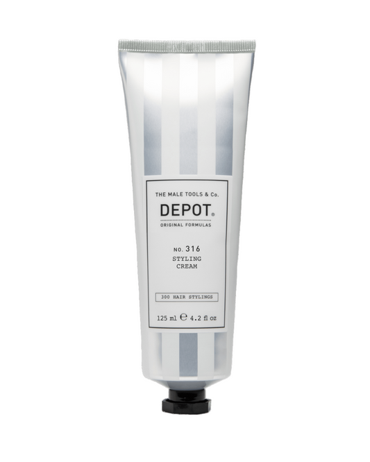 Depot, 300 Hair Stylings No. 316, UV Filter, Hair Styling Cream, Medium Hold, 125 ml