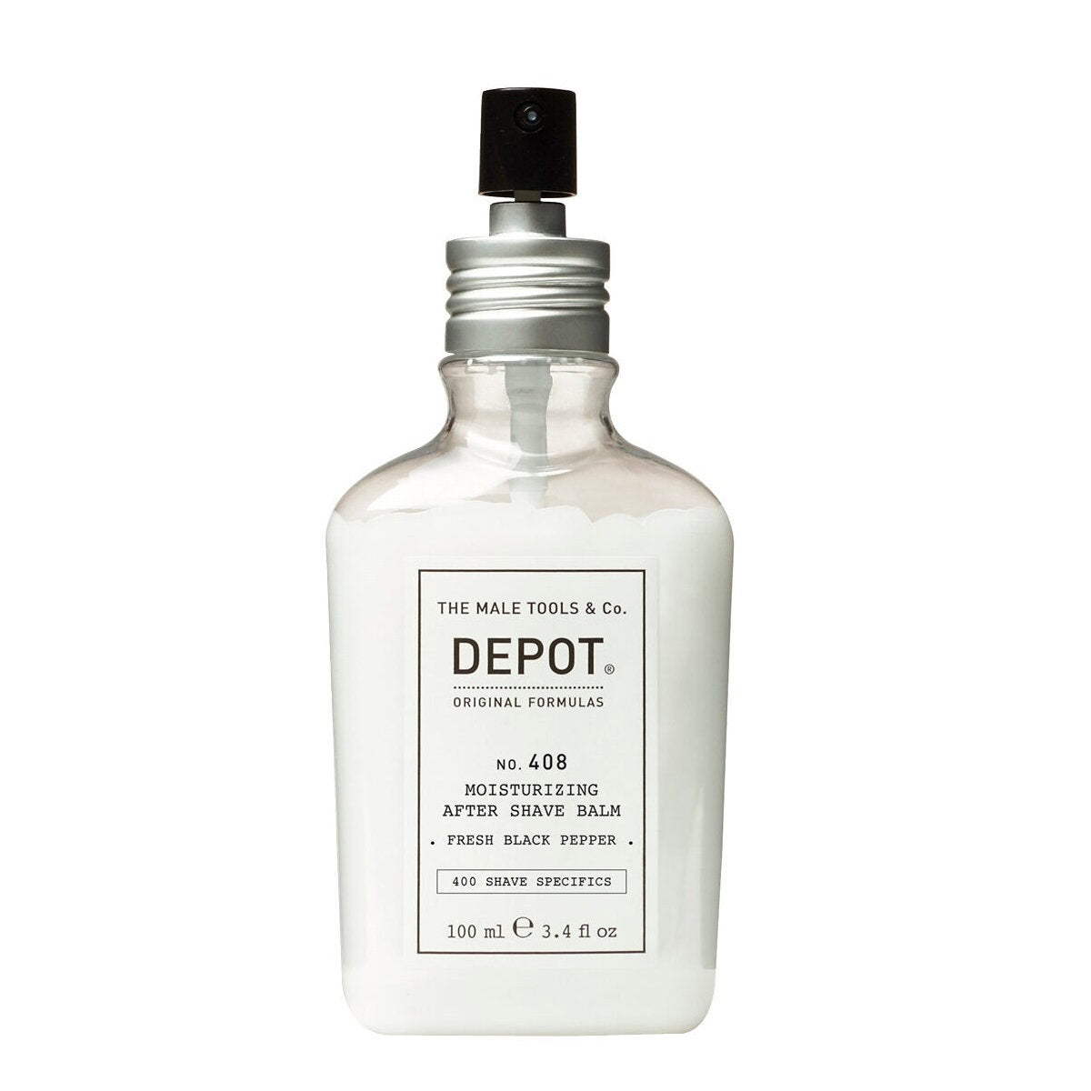 Depot, 400 Shave Specifics No. 408, Fresh Black Pepper, Moisturizing, After-Shave Balm, 100 ml - view 3