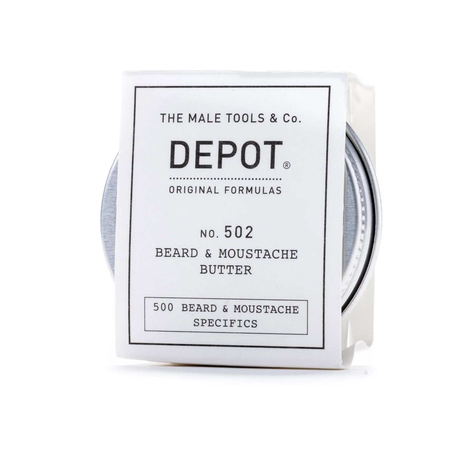 Depot, 500 Beard & Mustache Specifics No. 502, Argan Oil, Beard & Moustache Butter, Nourishing & Softening, 30 ml