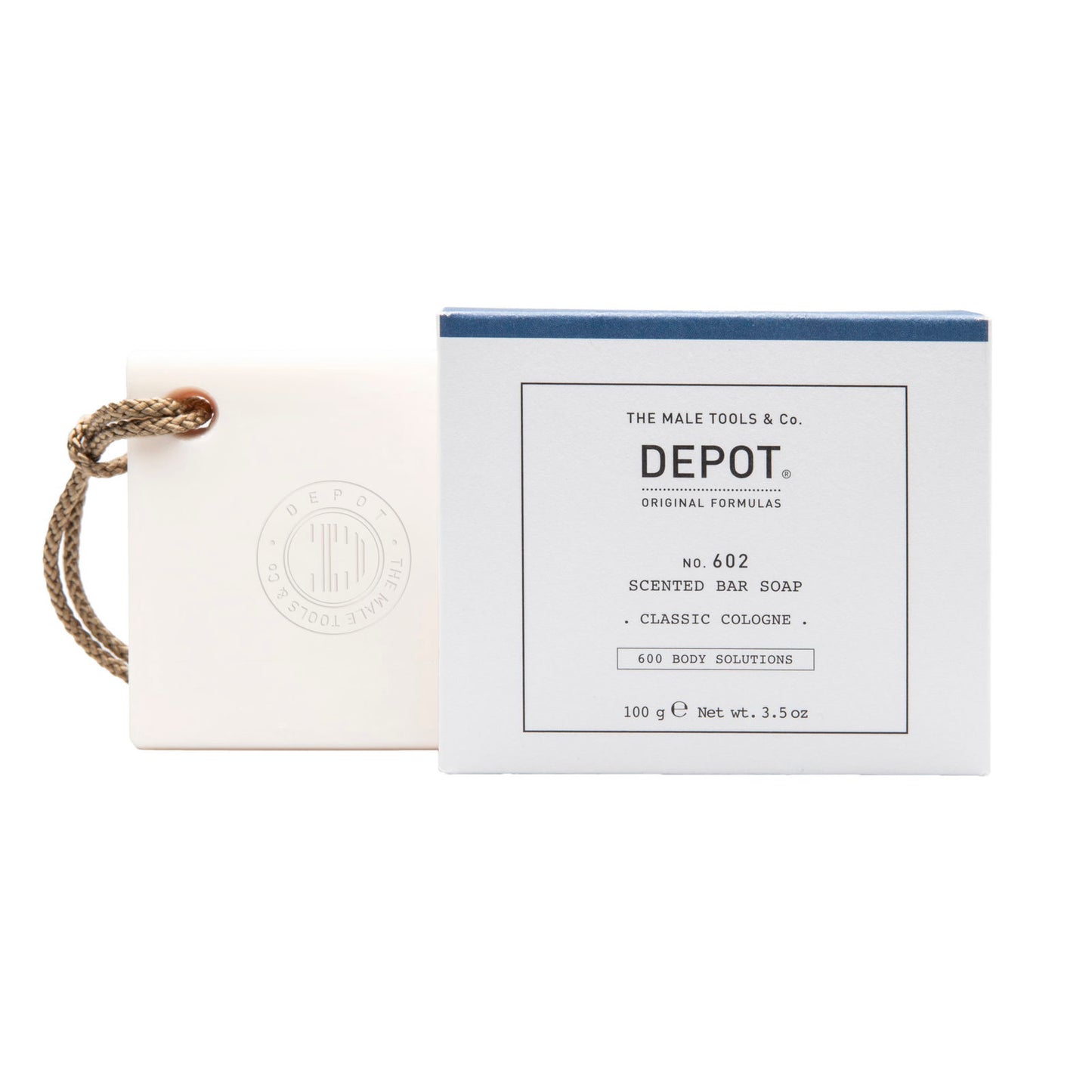 Depot, 600 Body Solutions No. 602, Botanical Complex, Cleansing, Classic Cologne, Scented Soap Bar , Floral