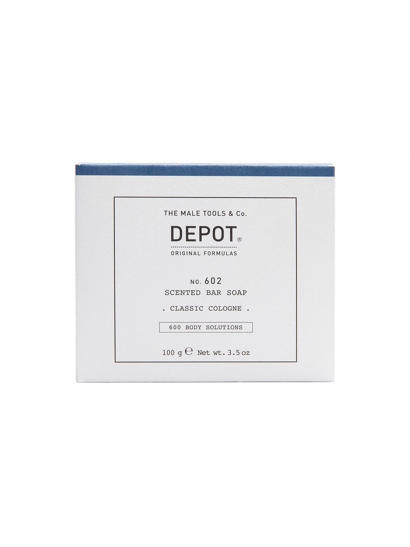 Depot, 600 Body Solutions No. 602, Botanical Complex, Cleansing, Classic Cologne, Scented Soap Bar - view 3