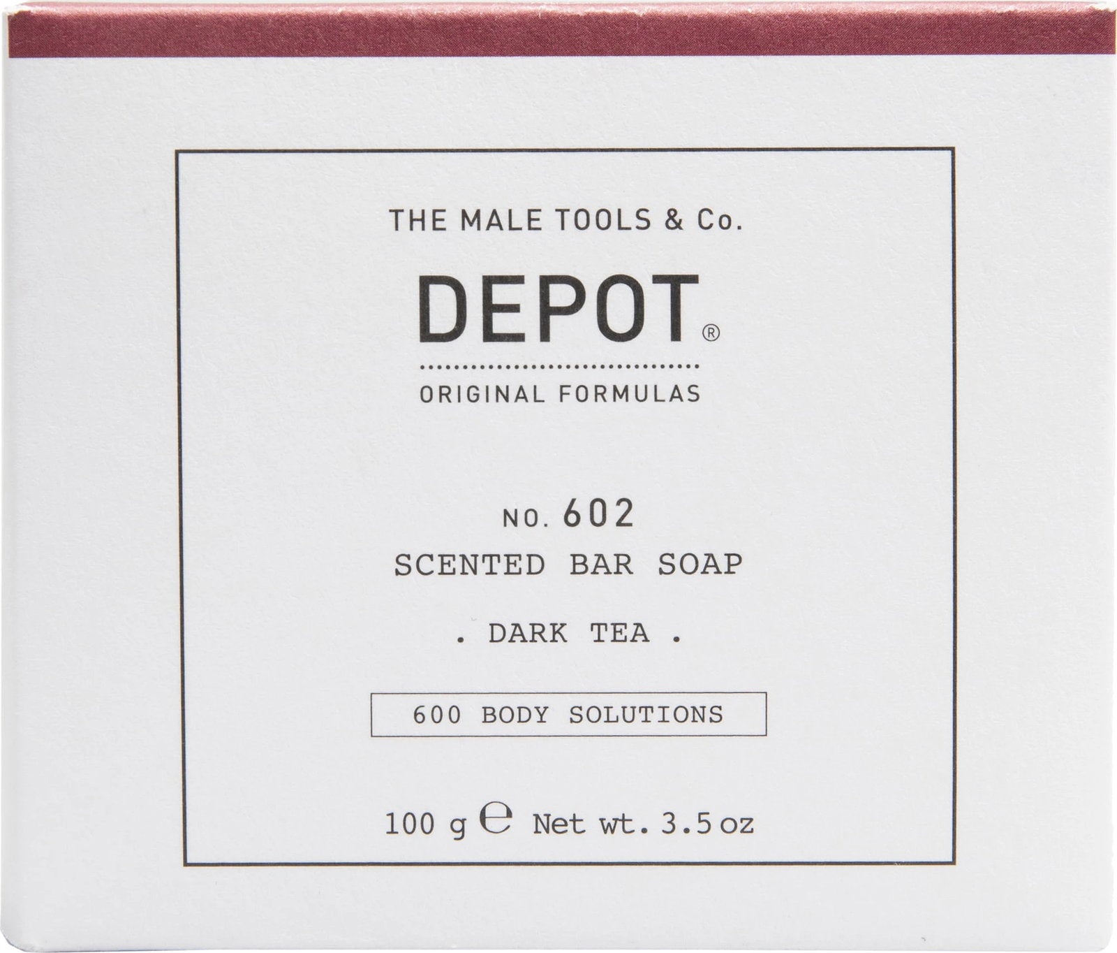 Depot, 600 Body Solutions No. 602, Botanical Complex, Cleansing, Dark Tea, Scented Soap Bar - view 3