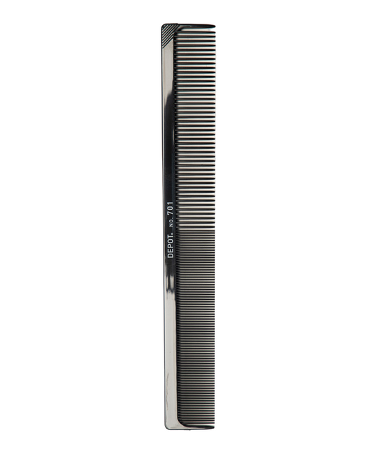 Depot, Accessories No. 701, Hair Plastic Comb, Black