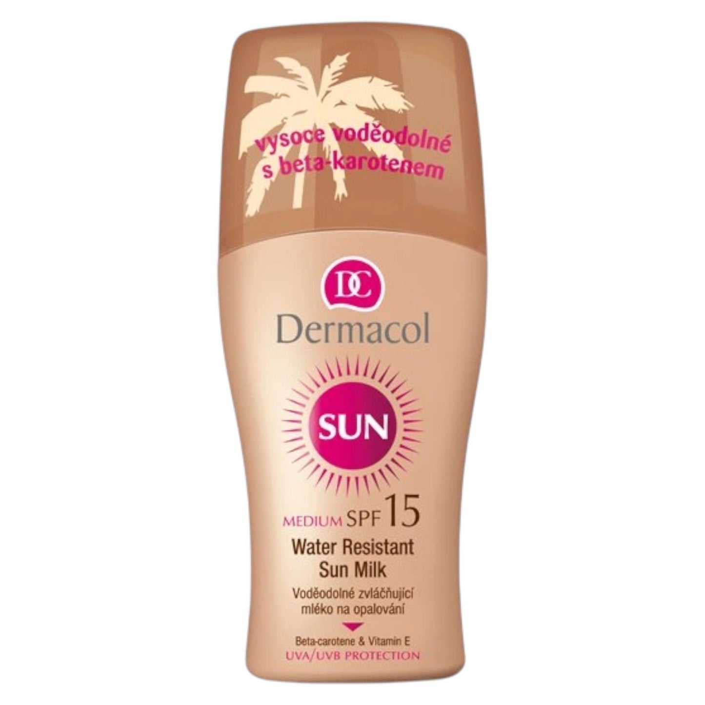 Dermacol, Sun, Sunscreen Milk, SPF15, 200 ml *Tester