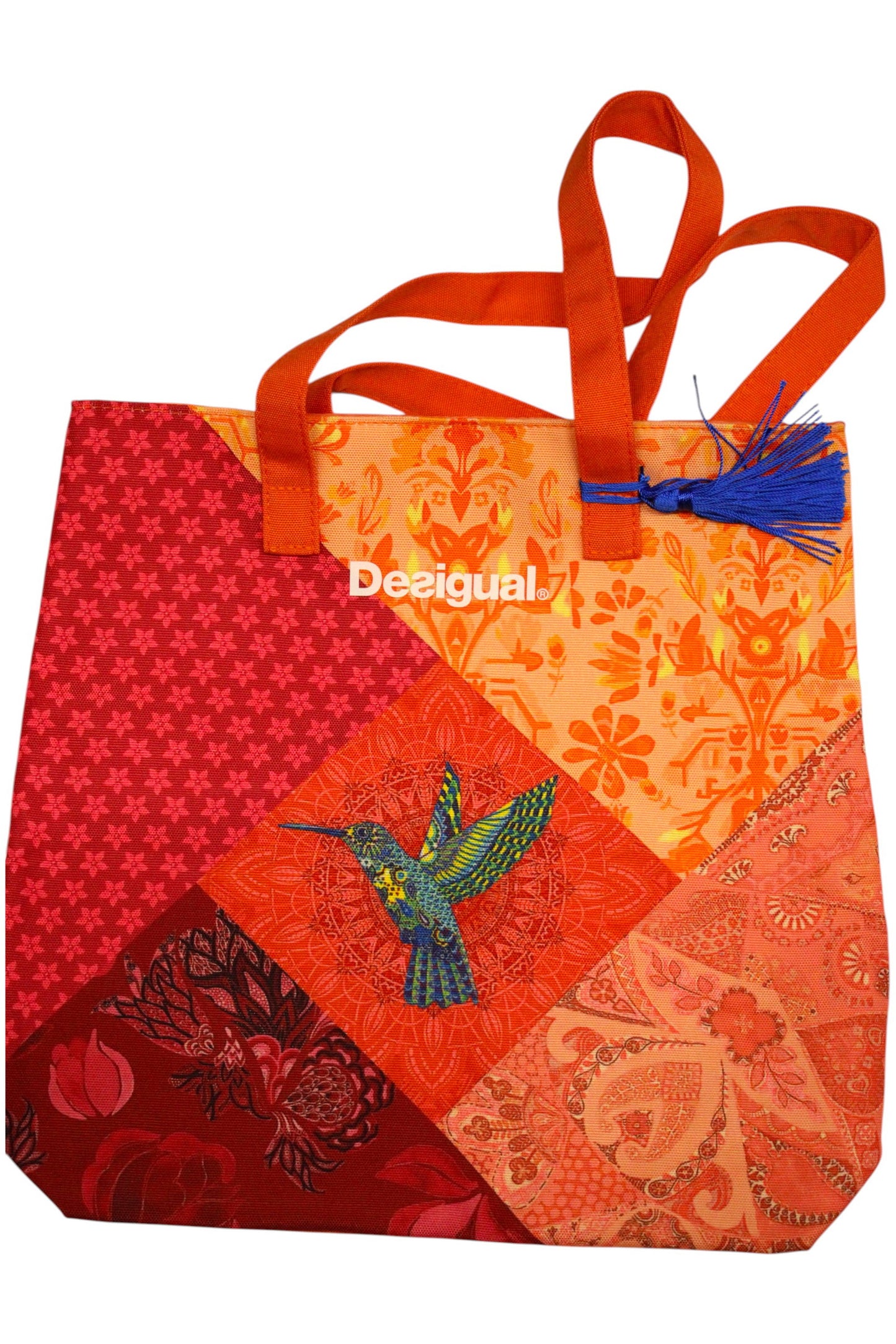 Desigual, Desigual, Handbag, GWP Textile Bag, Bird