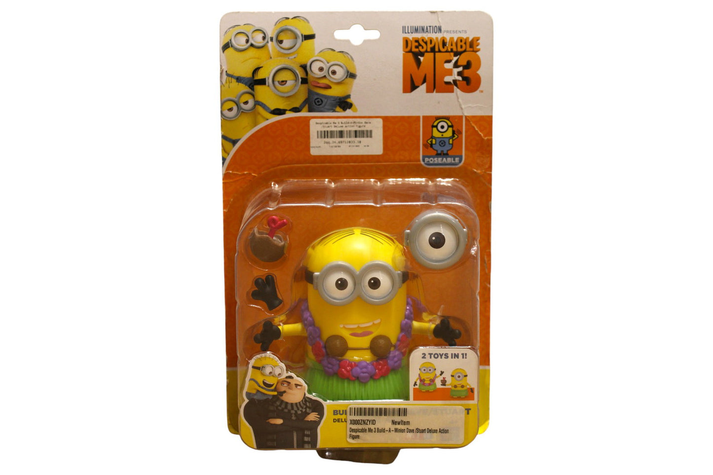 Despicable Me 3, Deluxe Action, Action Figures 7 pcs