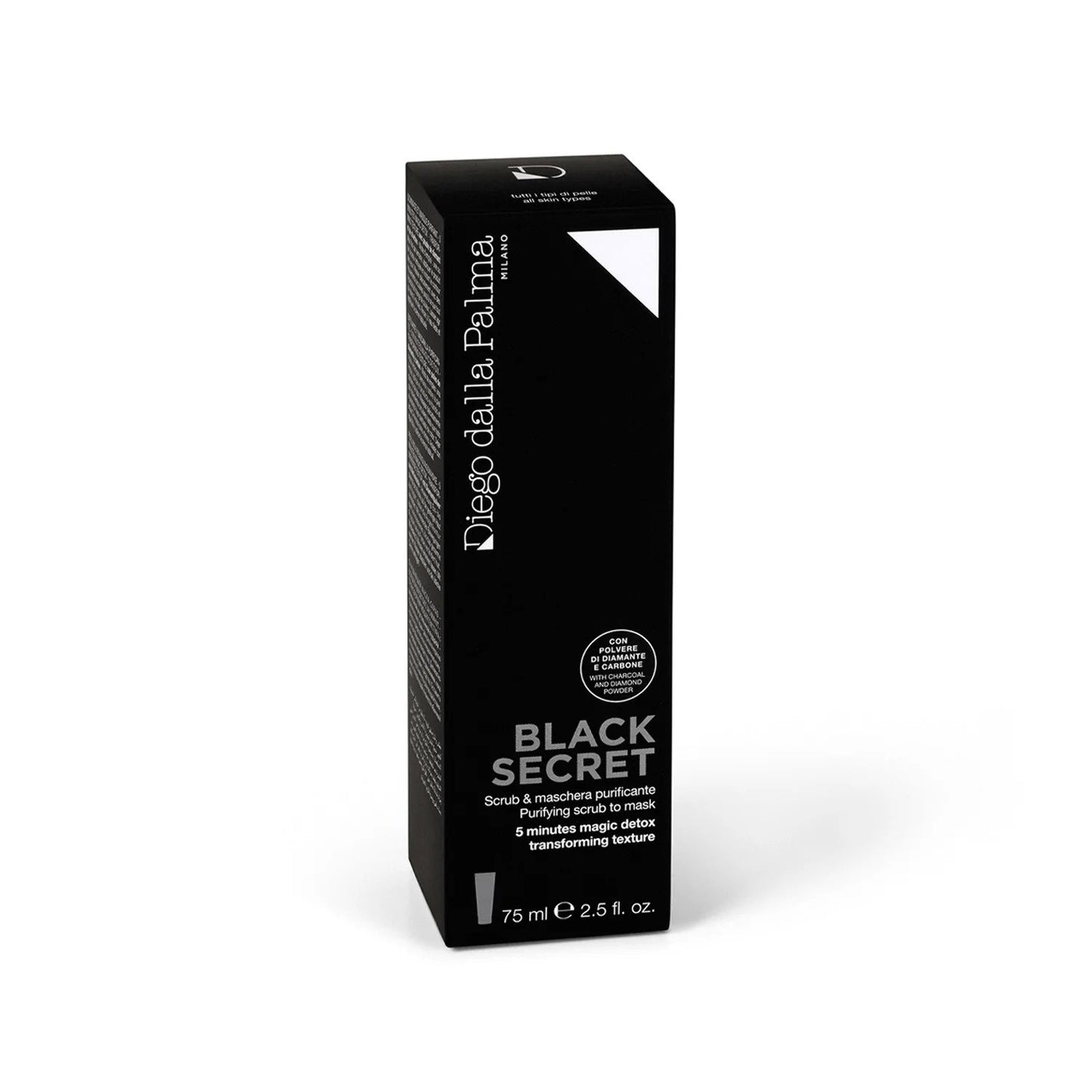 Diego Dalla Palma, Black Secret, Purifying, Body Scrub, 75 ml