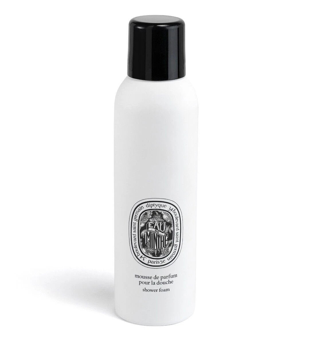 Diptyque, Eau de Minthe, Cleansing & Hydrating, Shower Mousse, 150 ml