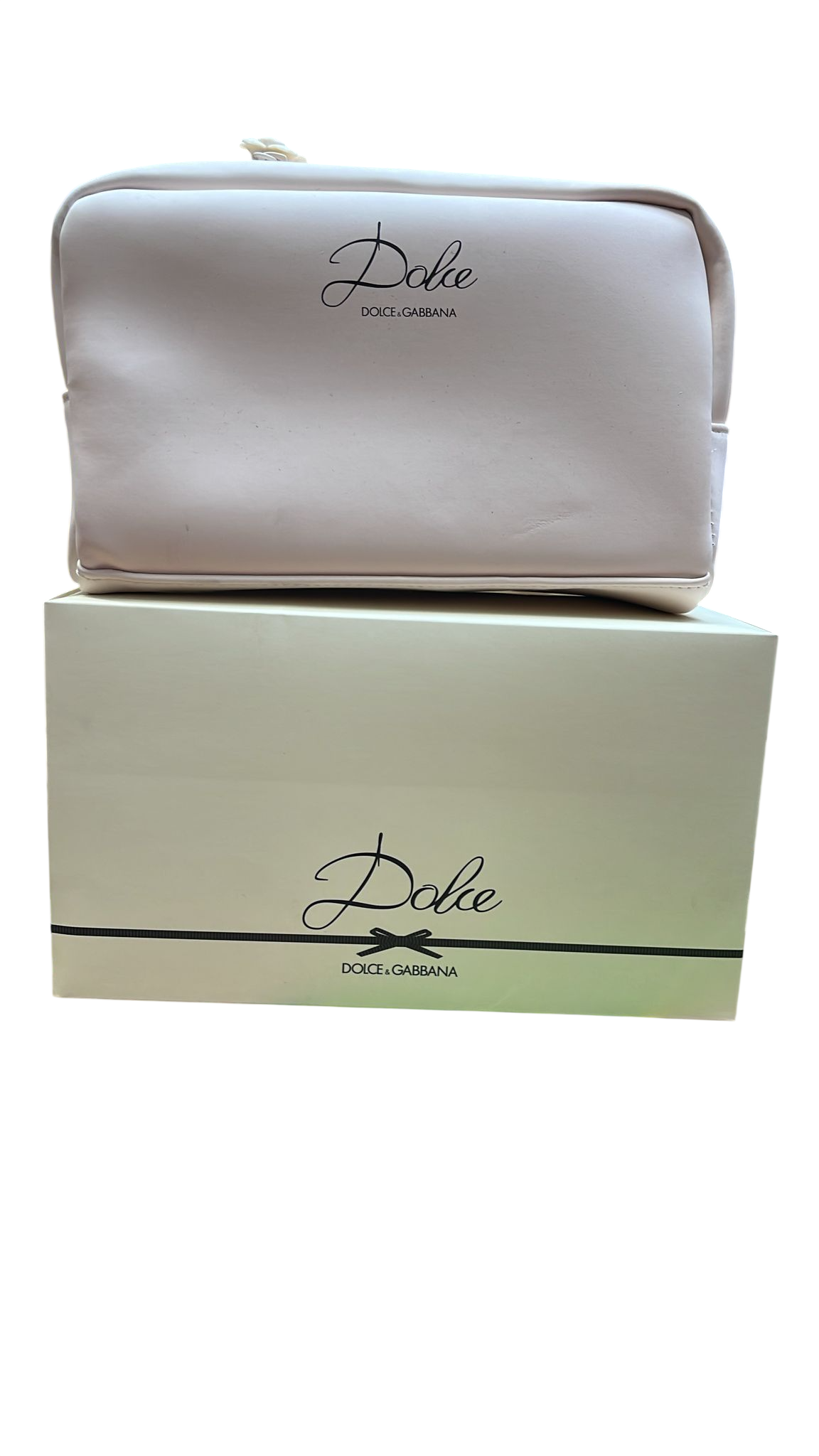 Dolce & Gabbana, Dolce, Zippered, GWP Textile Pouch, Pink
